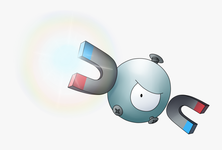 Magnemite Used Mirror Shot By Xiaodarkcloud - Magnemite Png, Transparent Clipart