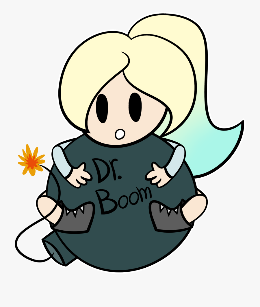 Dr - Boom - Cartoon, Transparent Clipart