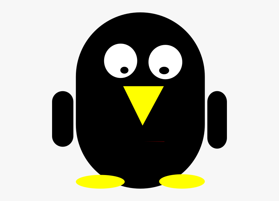 Tux Nowhite - Adã©lie Penguin, Transparent Clipart