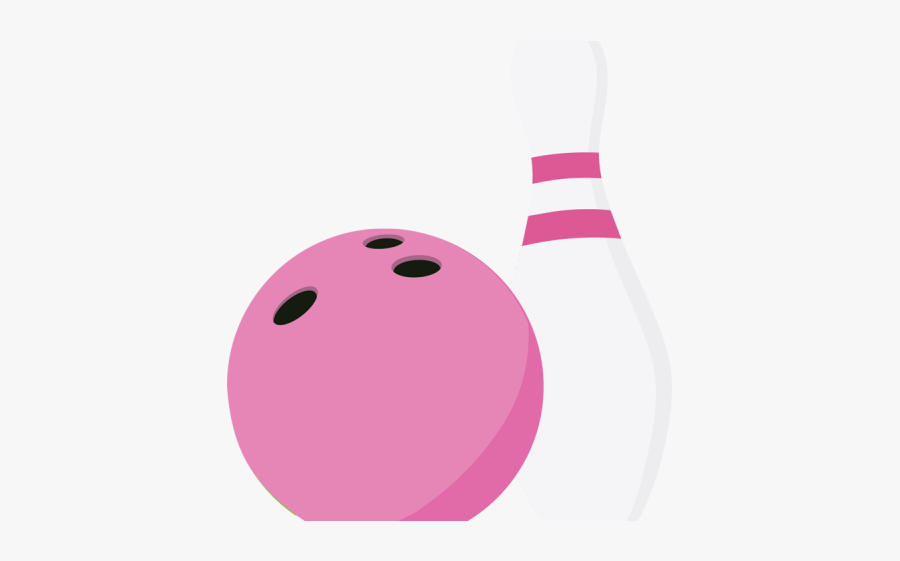 Pictures Of Bowling Balls And Pins - Pink Bowling Ball And Pin, Transparent Clipart