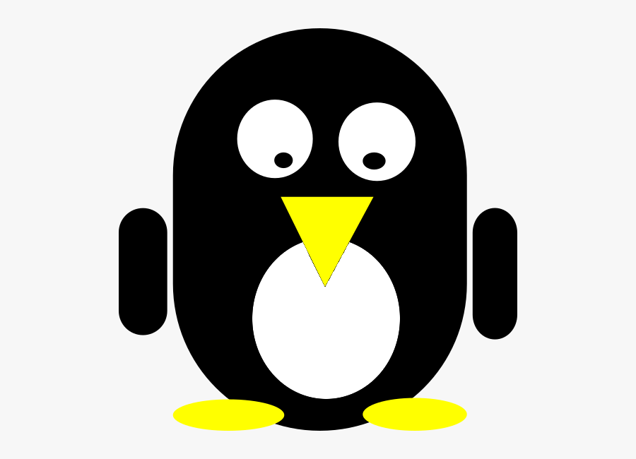 Inkcape Tux - Adã©lie Penguin, Transparent Clipart