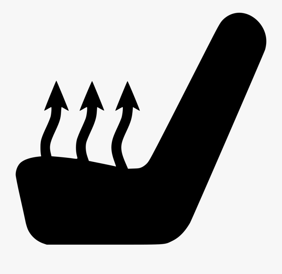 Car Seat Temperature - Car Seat Svg, Transparent Clipart