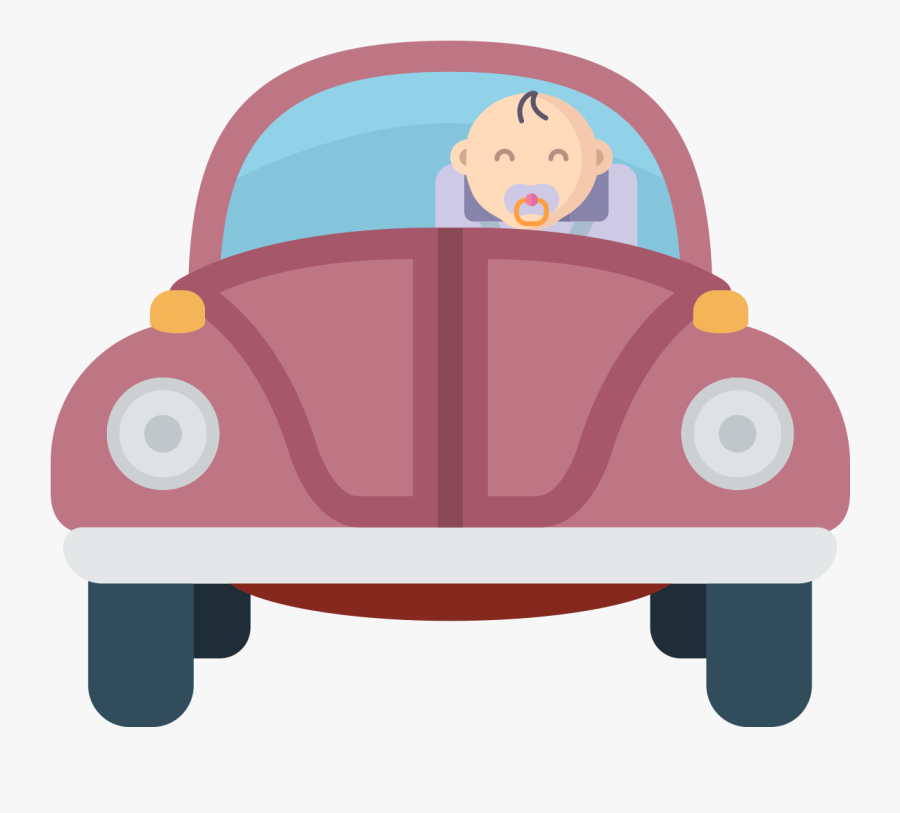 Flat Car Icon Png, Transparent Clipart