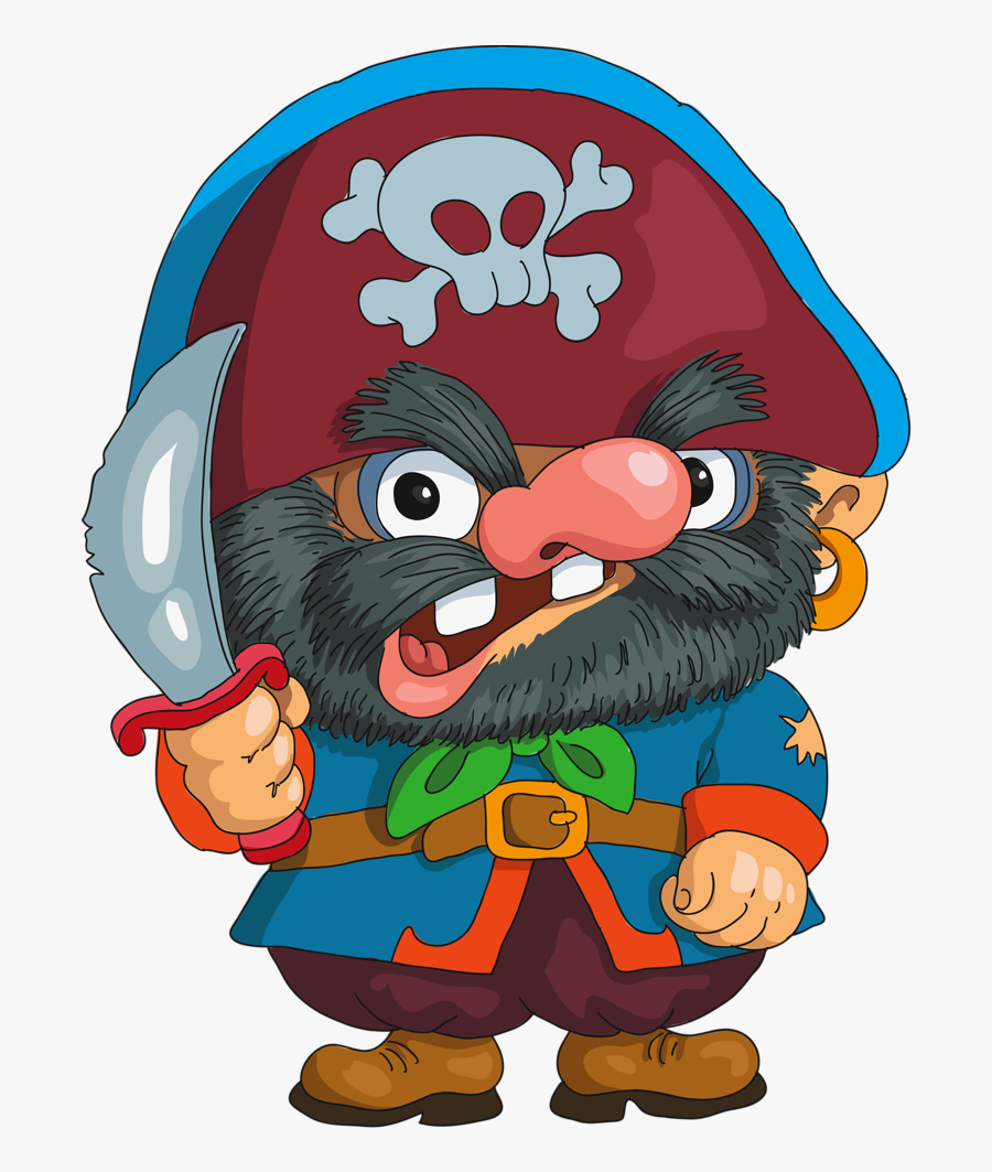 Pirates Clipart Body - Piracy, Transparent Clipart