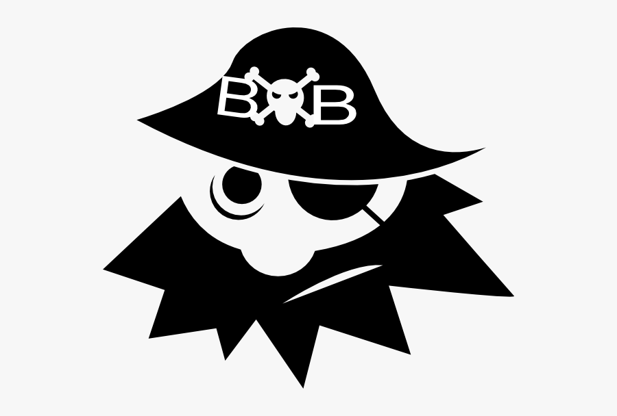 Cartoon Pirate, Transparent Clipart