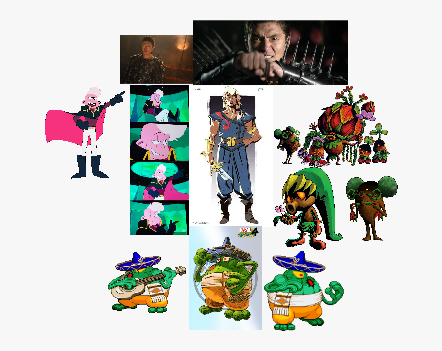 Cactus Pirate Refs - Cartoon, Transparent Clipart