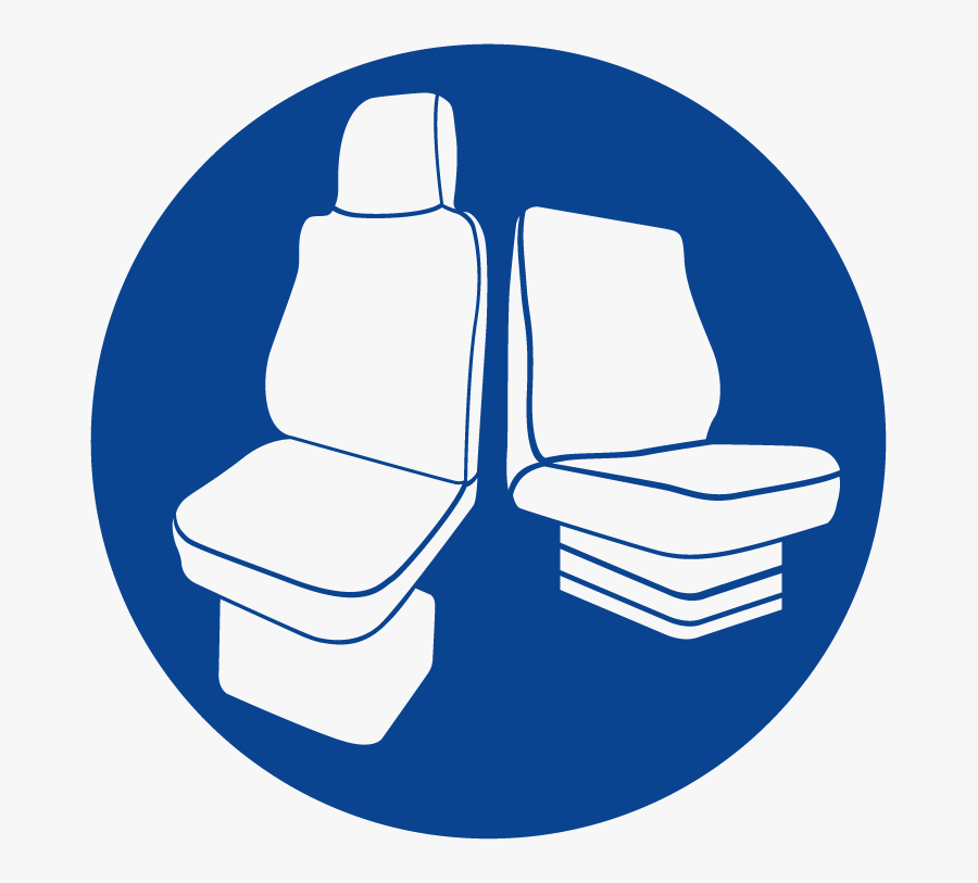 Seating Icon - Bus Seat Icon, Transparent Clipart