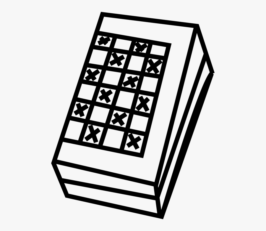 Vector Illustration Of Checkers Or Draughts Strategy, Transparent Clipart