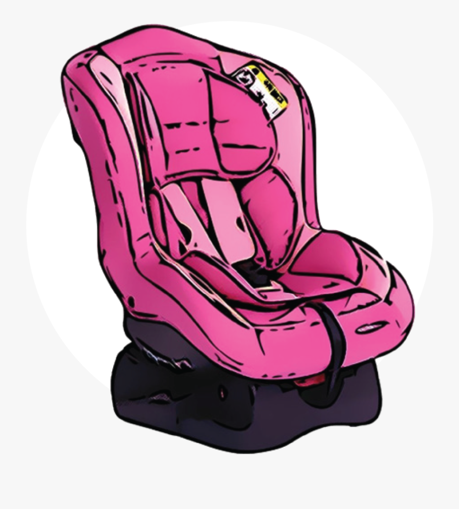 Car Seat, Transparent Clipart