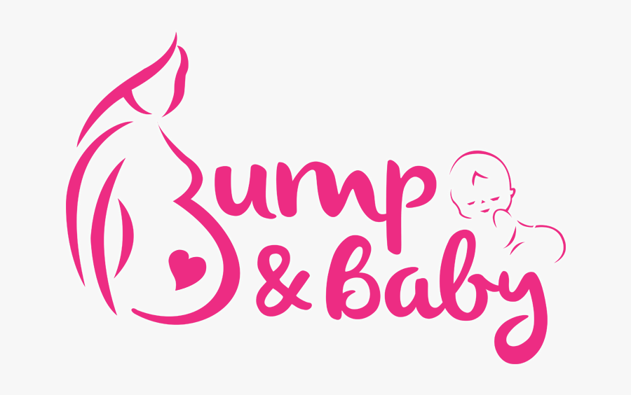 Bump & Baby - Calligraphy, Transparent Clipart