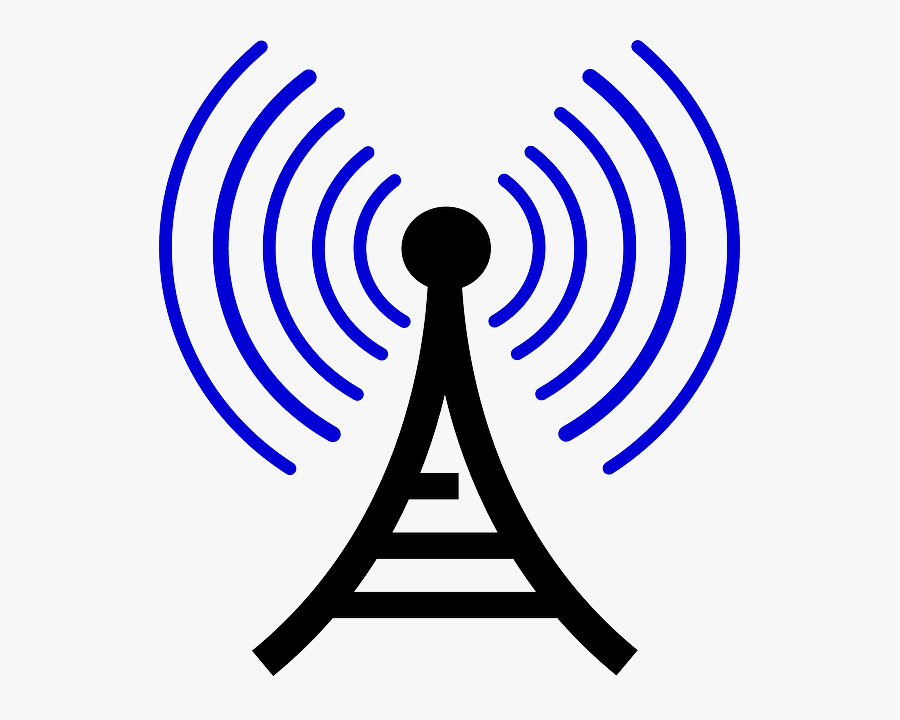 Radio Waves, Transparent Clipart