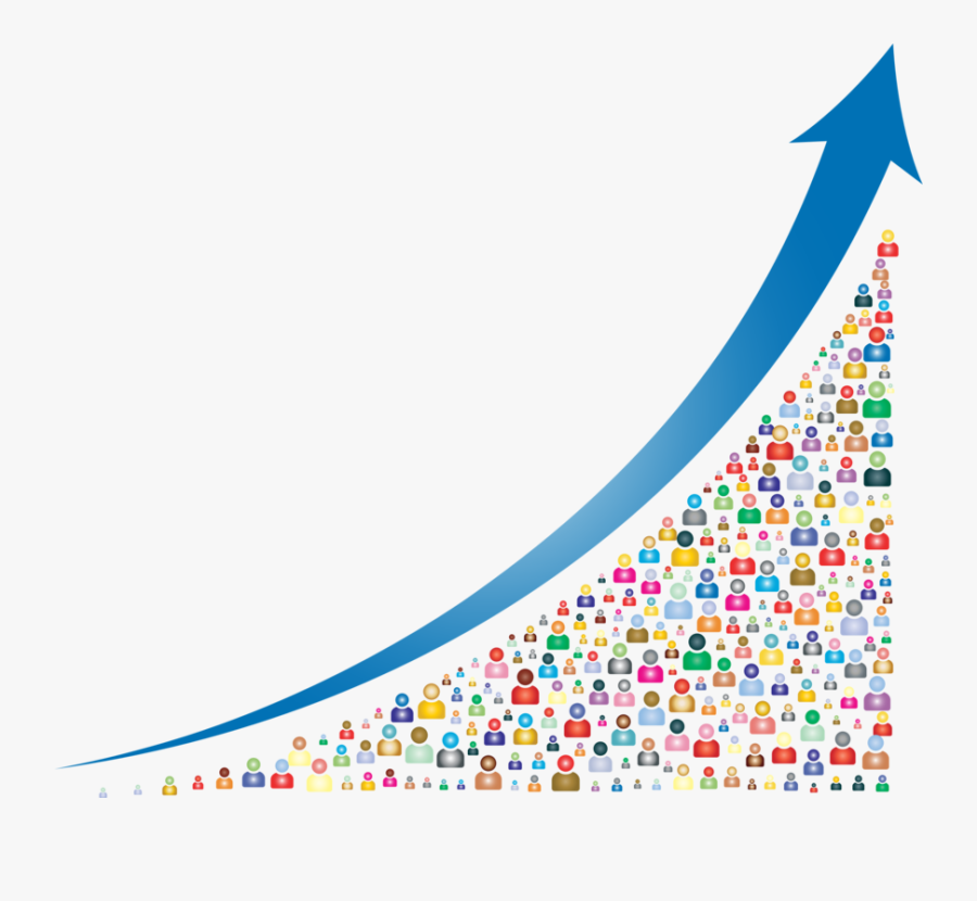 Triangle,area,text - Arrow Going Png, Transparent Clipart