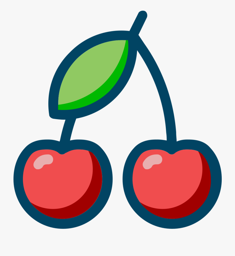 Cherries, Transparent Clipart
