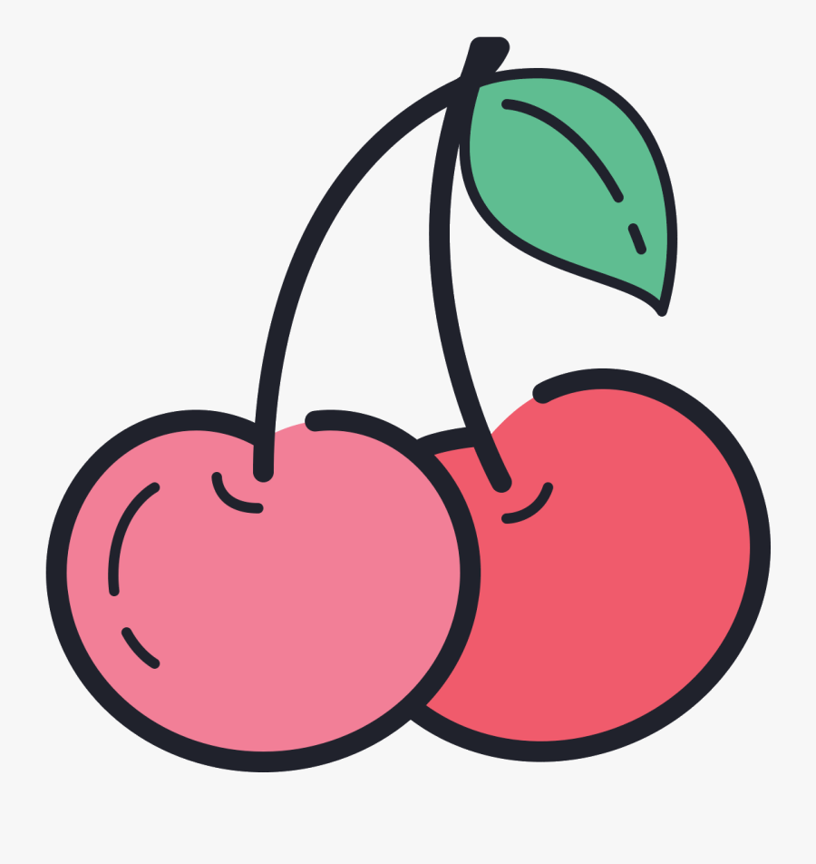 It"s A Log Of A Couple Of Cherries Clipart , Png Download, Transparent Clipart