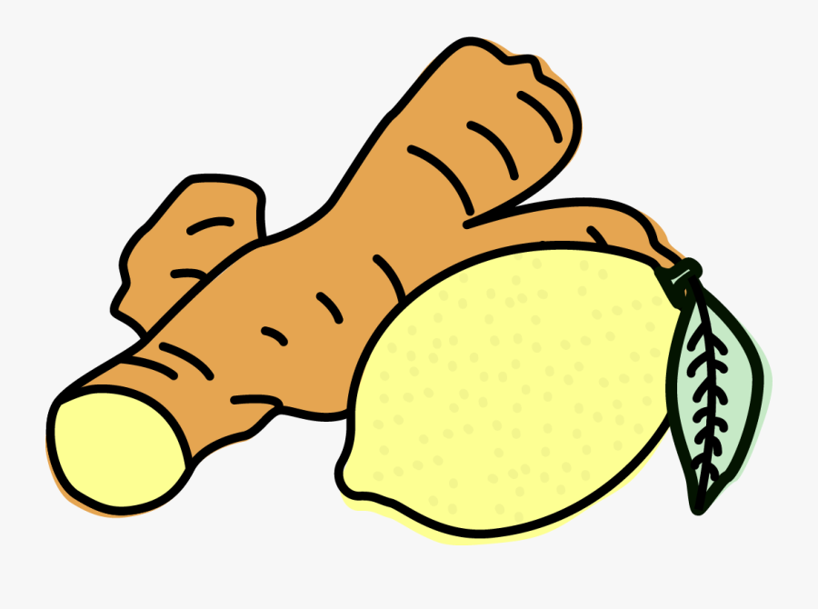 Ginger And Lemon Clipart Png, Transparent Clipart