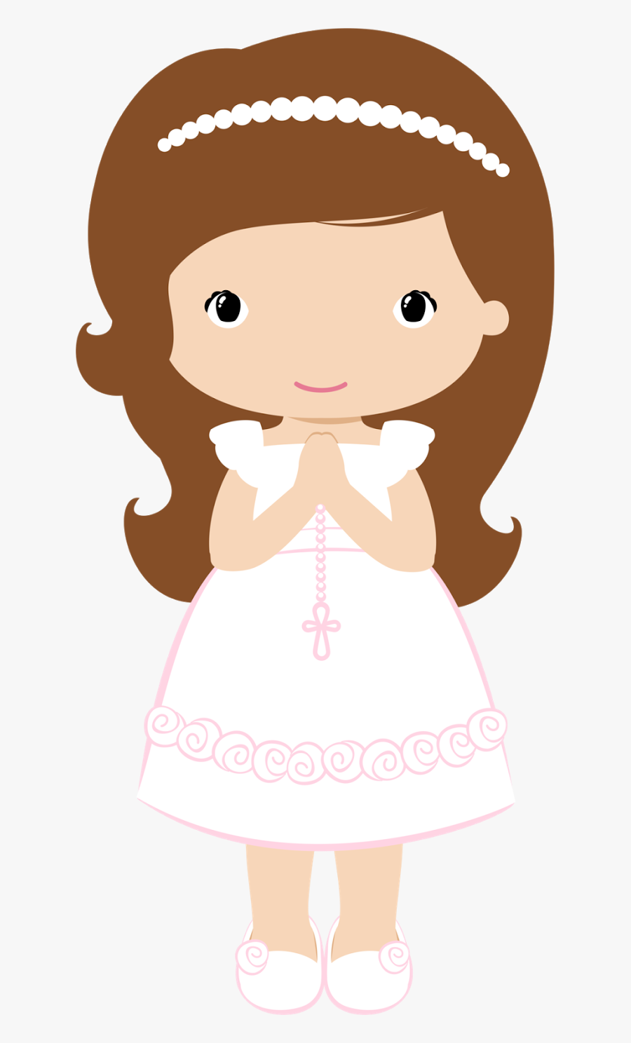 Pin By Hala On - Primera Comunion Niña, Transparent Clipart