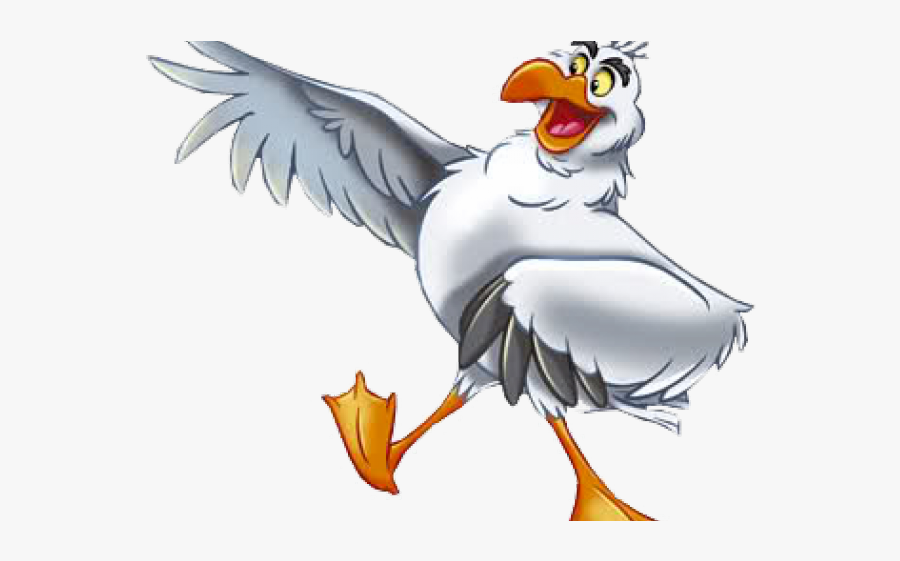 Bird The Little Mermaid Characters, Transparent Clipart