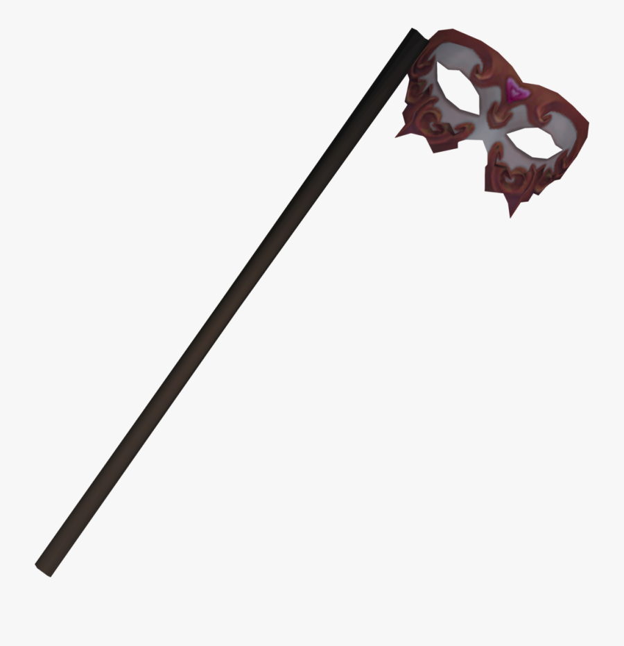 The Runescape Wiki - Masquerade Masks On Sticks Png, Transparent Clipart