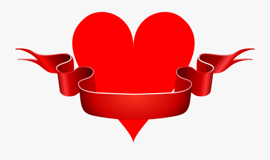 Transparent Valentines Border Png - Blue Ribbon Vector Png, Transparent Clipart