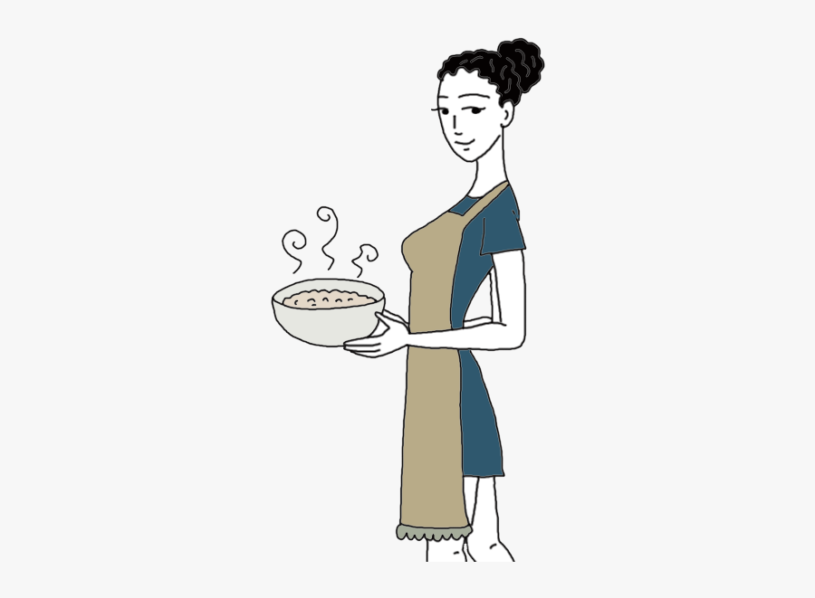 Baby Food Dream - Mommy Cooking Free Cartoon, Transparent Clipart