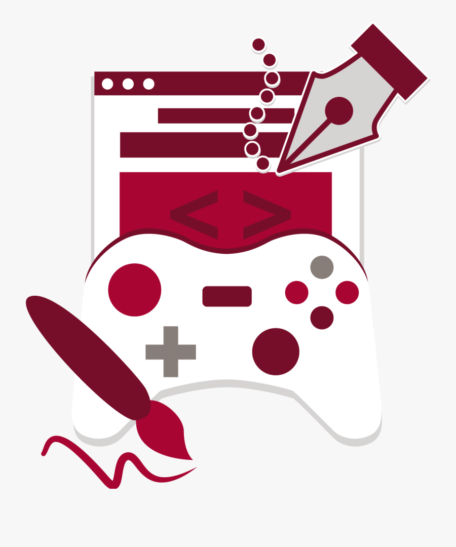 Gamedesign300-01 - Game Controller, Transparent Clipart