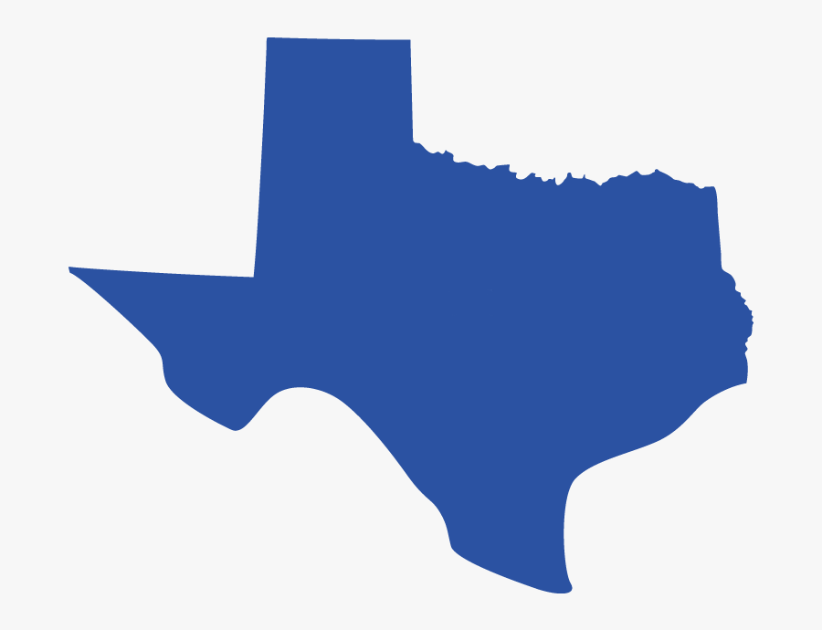 Texas Map Silhouette At Getdrawings - Texas Silhouette Png, Transparent Clipart