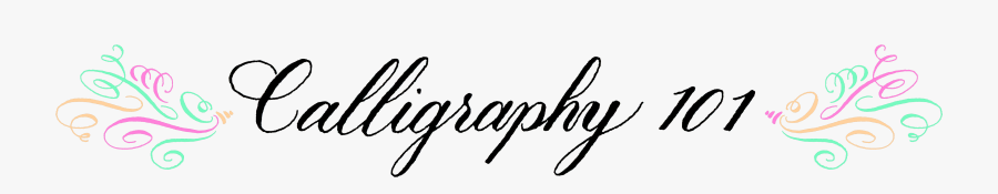 Calligraphy, Transparent Clipart