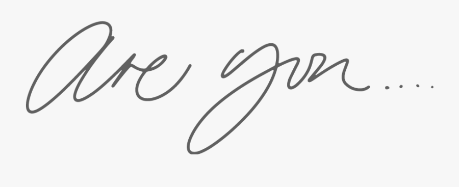 Calligraphy, Transparent Clipart