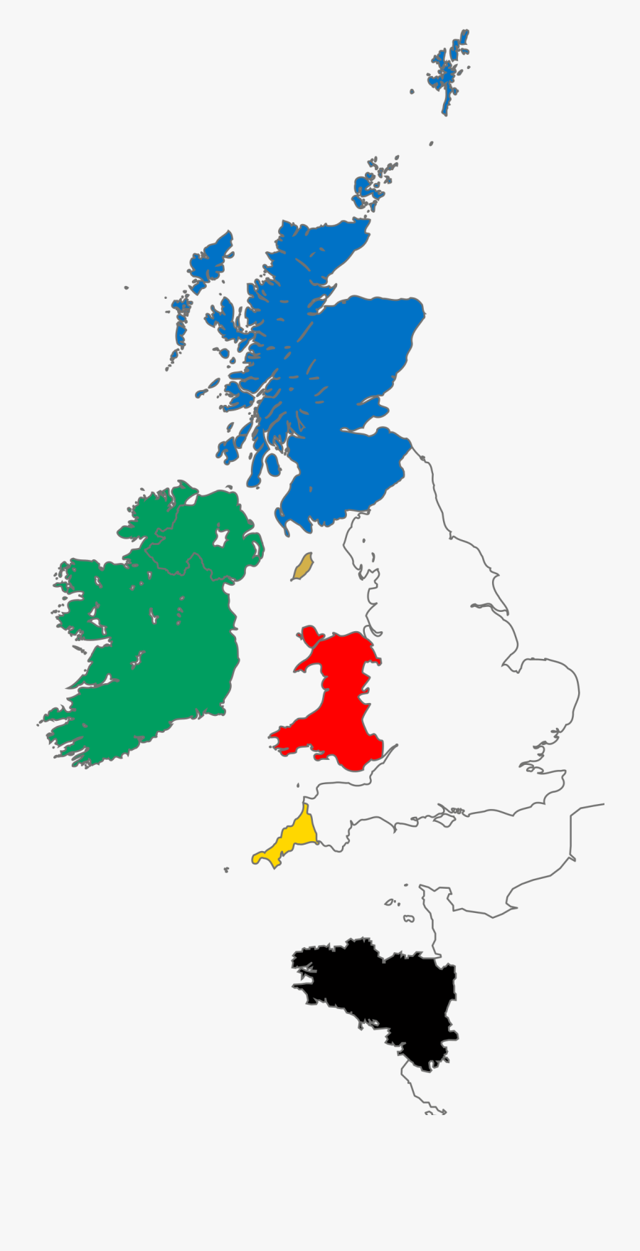 British Isles, Transparent Clipart