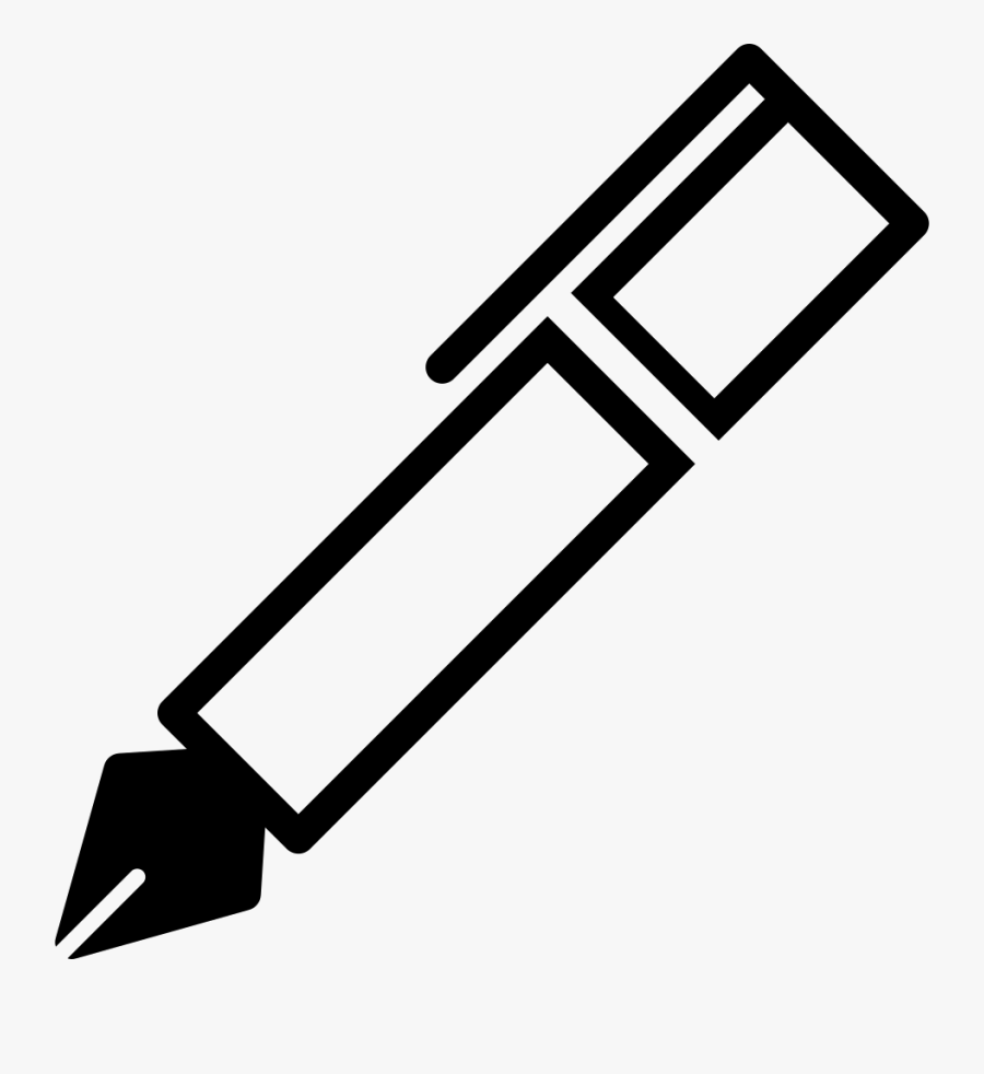Calligraphy Pen - Icone Calligraphie, Transparent Clipart