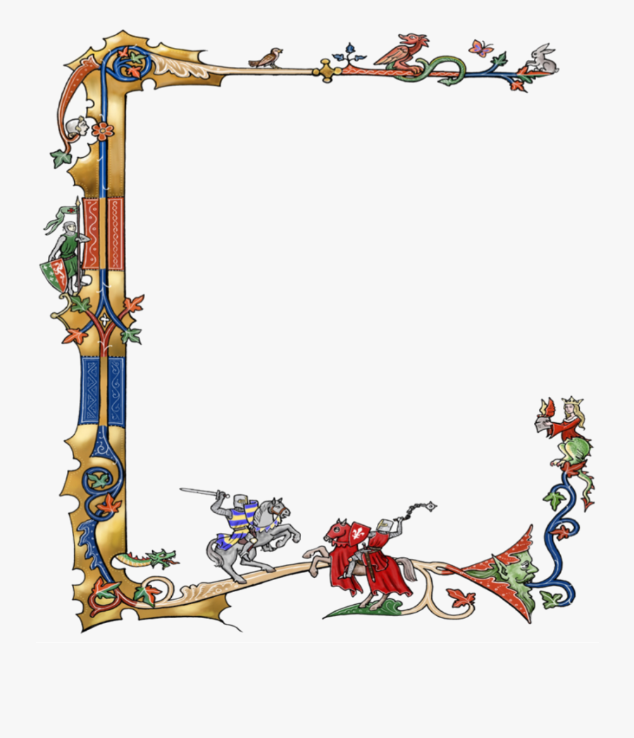 Medieval Border Png, Transparent Clipart
