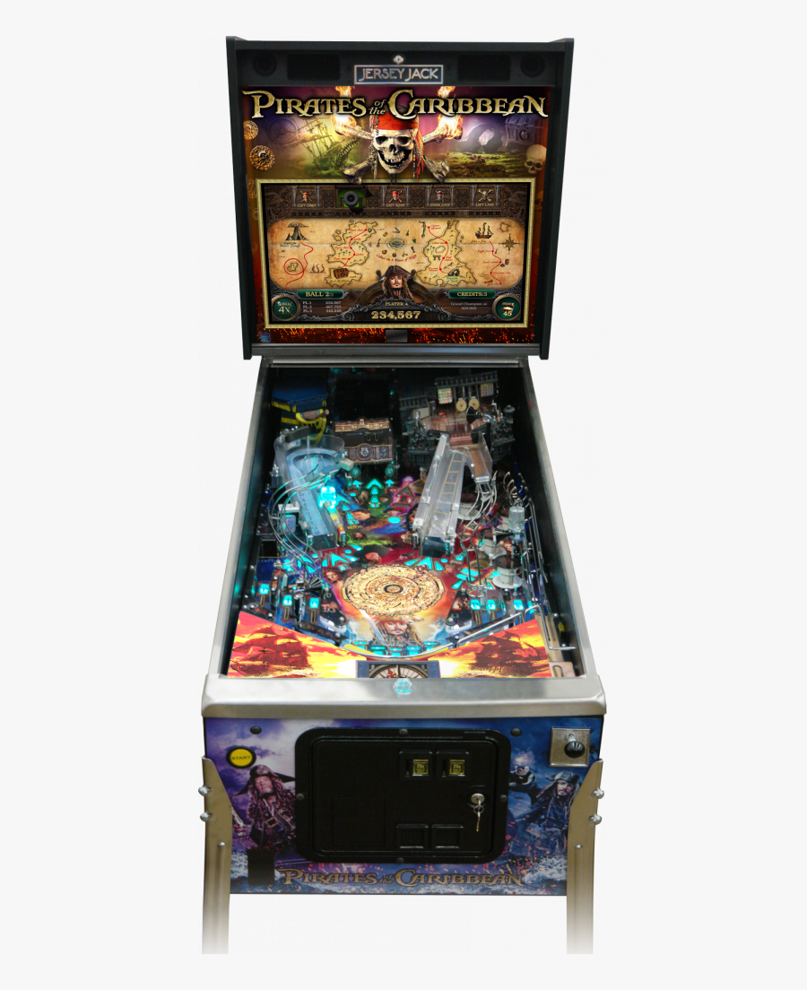 Pinball Pirates Of The Caribbean, Transparent Clipart
