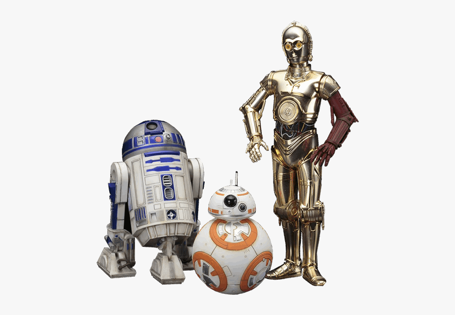 R2-d2 - Star Wars Bb8 R2d2 C3po, Transparent Clipart