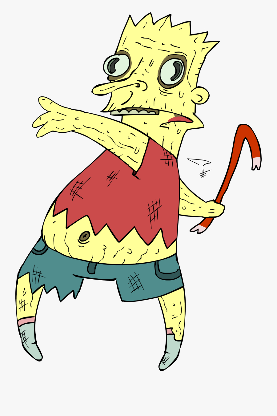 Homer Y Bart Clipart , Png Download - The Simpsons, Transparent Clipart