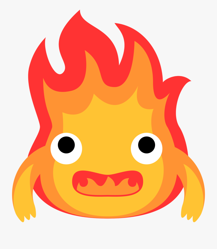 Clip Art Royalty Free Download Sally Ellen Doodles - Calcifer Png, Transparent Clipart