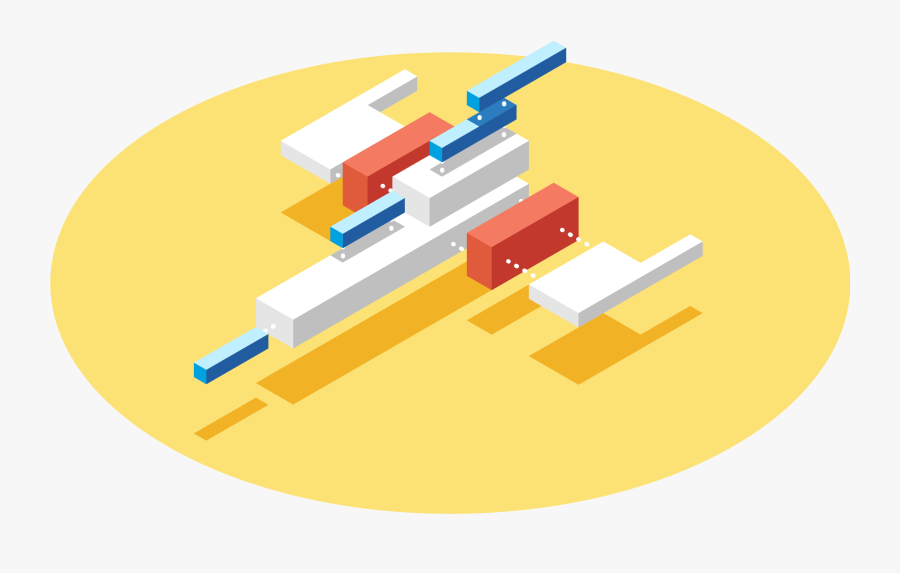 Building Blocks Arranged And Snapped Together To Build - Graphic Design, Transparent Clipart