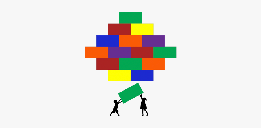Building Blocks Day Care & Learning Center - Building Blocks Logo, Transparent Clipart