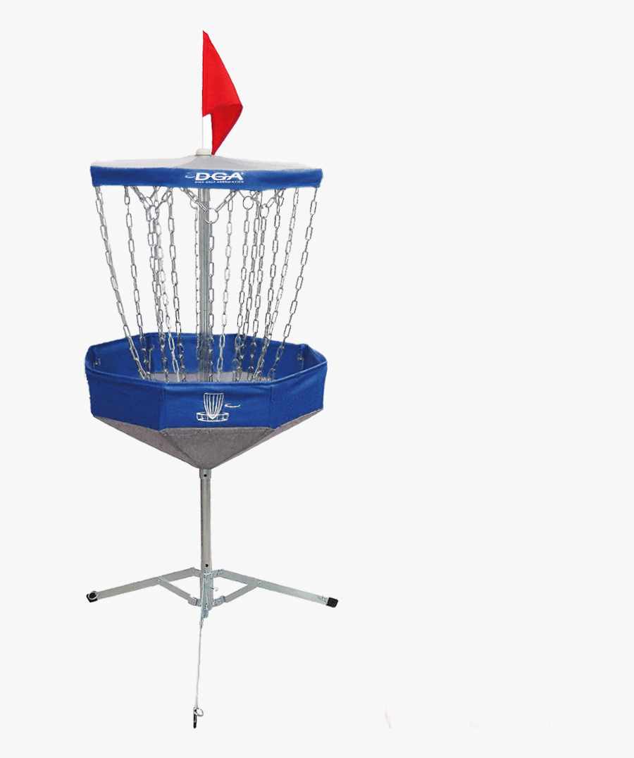 Portable Disc Golf Basket, Transparent Clipart