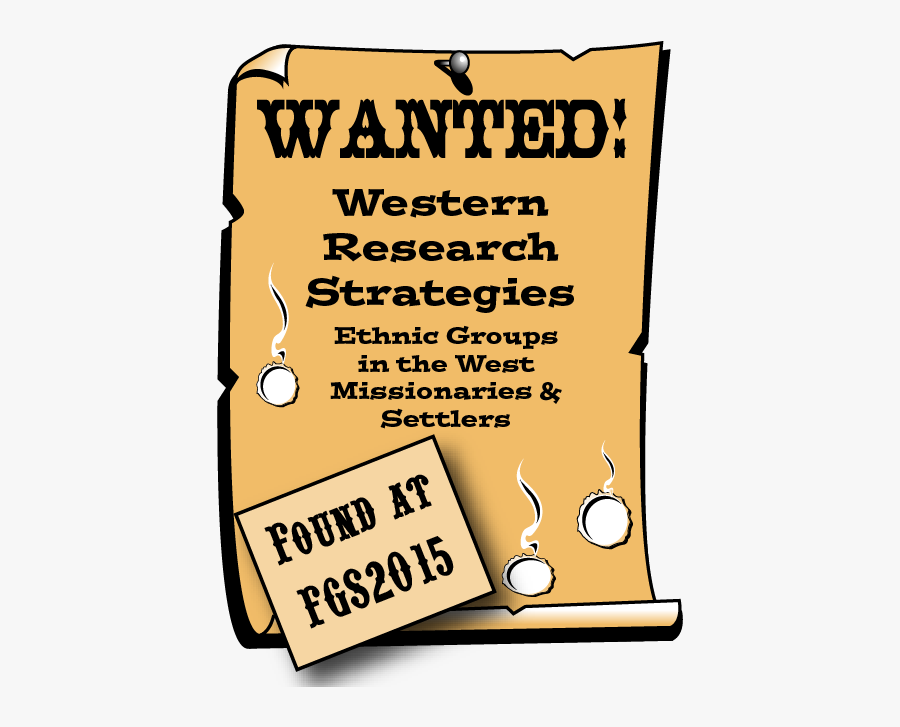 Wanted Research Strategies - Wanted Sign, Transparent Clipart