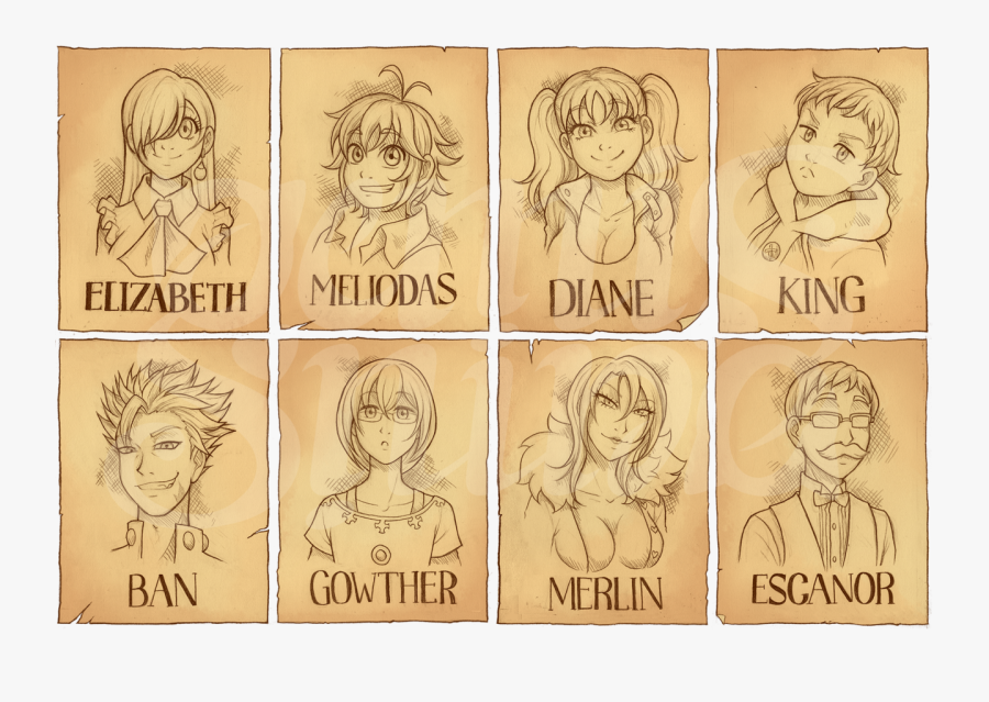 Nnt Is Swallowing My Life Geminineart - Seven Deadly Sins Drawings, Transparent Clipart
