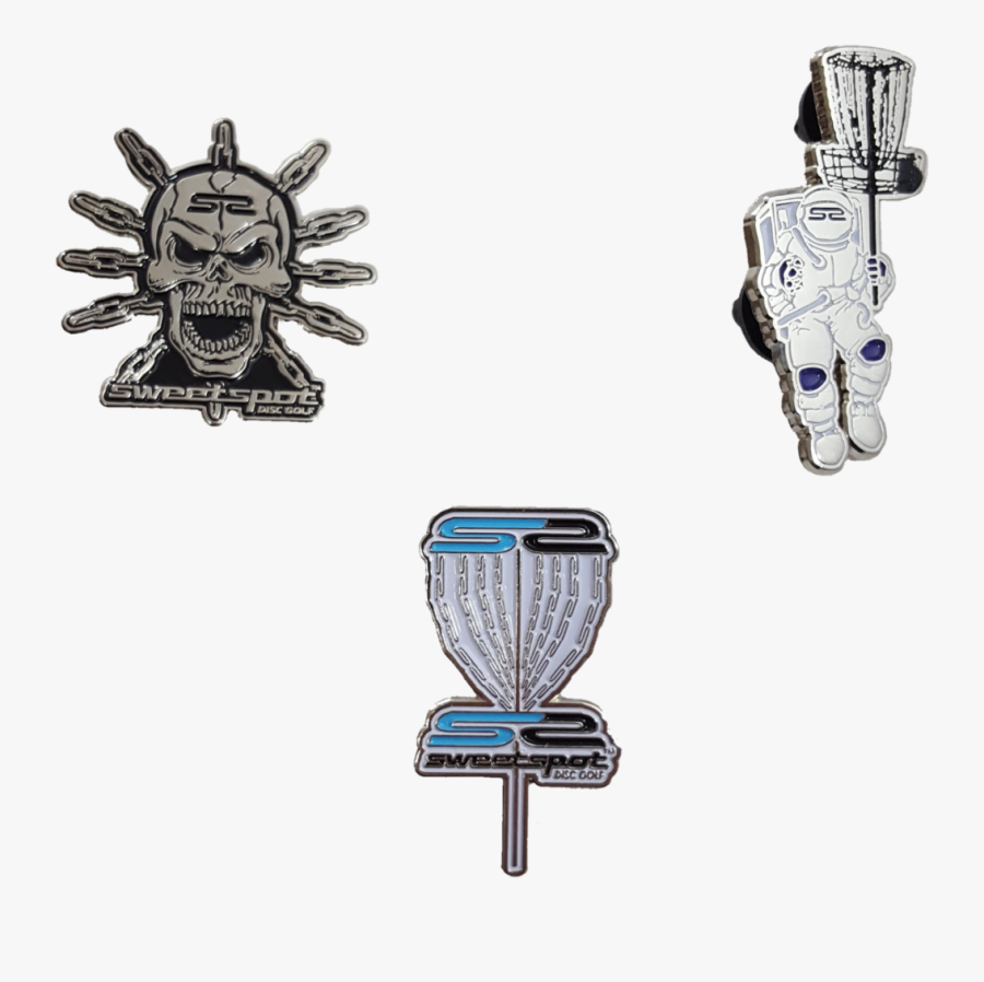 Disc Golf Pin Custom Enamel - Illustration, Transparent Clipart