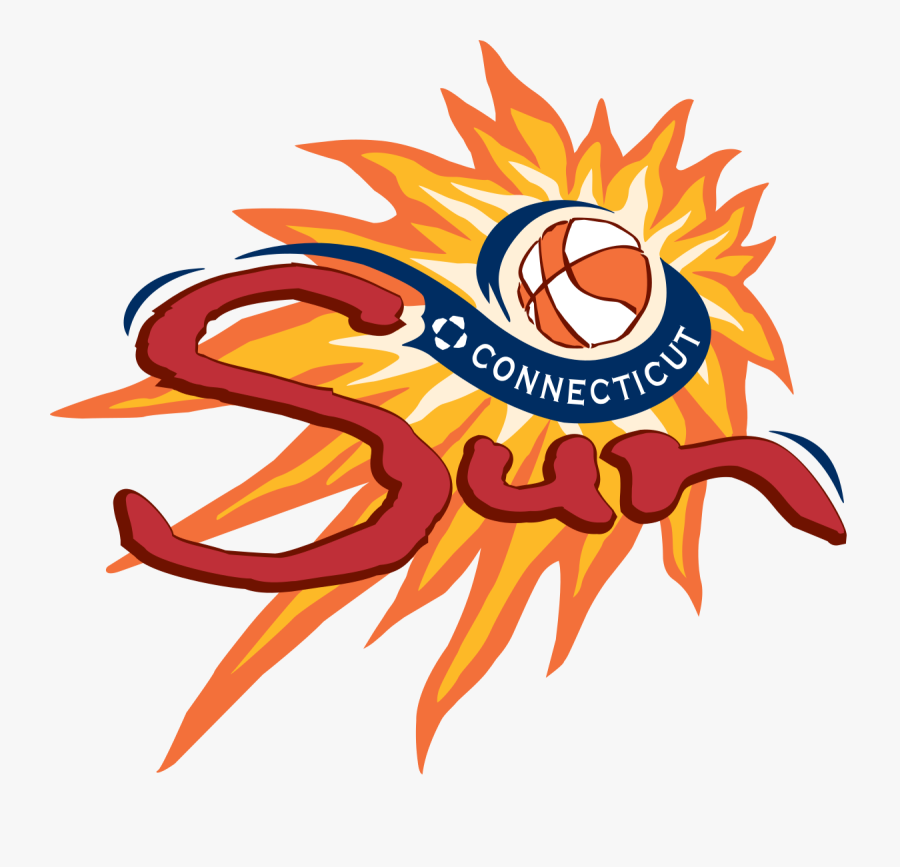 Connecticut Sun Logo, Transparent Clipart