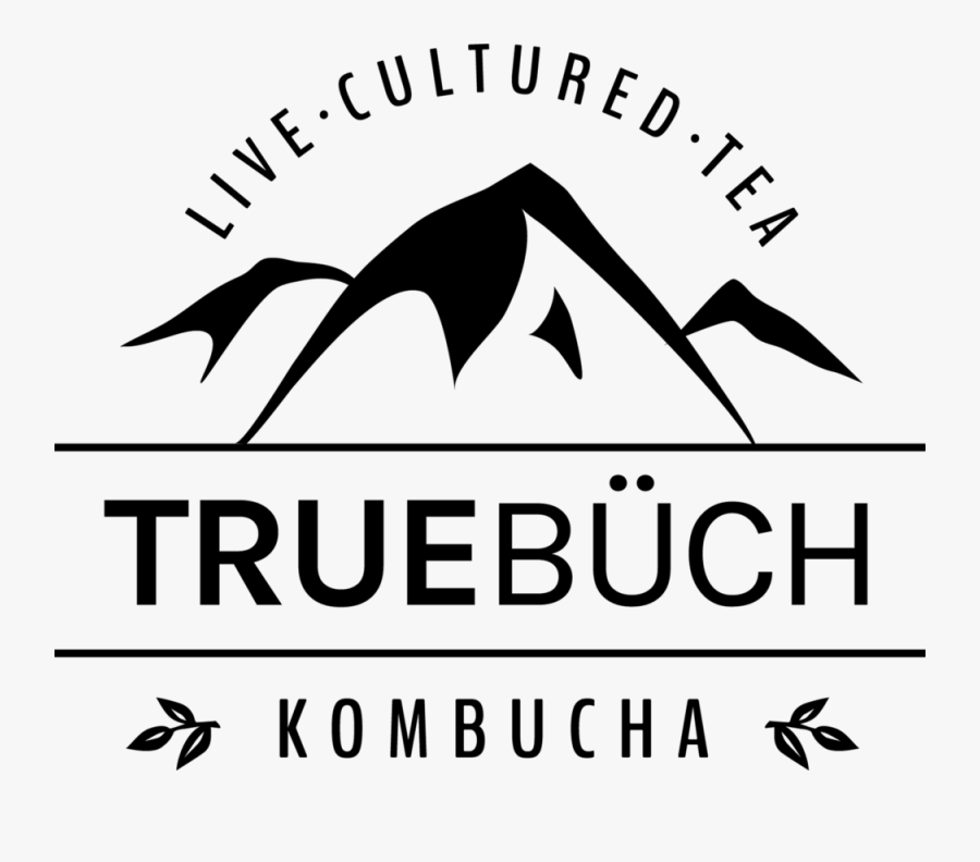 Truebuch 3 - Black - True Buch Kombucha, Transparent Clipart