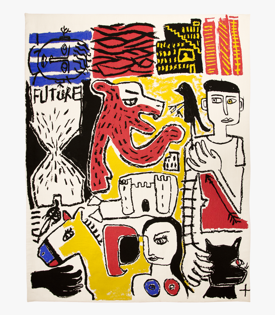 Un Passé Spiritueux, Un Futur Spirituel - Jean Charles De Castelbajac Art, Transparent Clipart