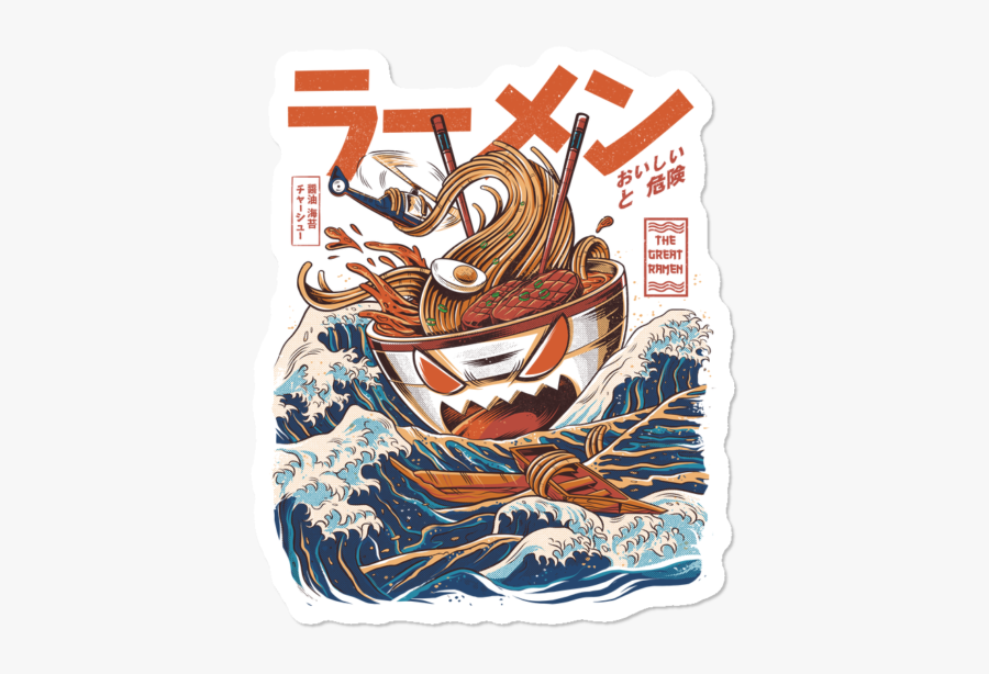 Great Ramen Off Kanagawa, Transparent Clipart