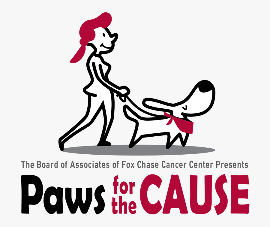 Paws For The Cause October 6, 2019 - Fox Chase Cancer Center Paws For The Cause, Transparent Clipart