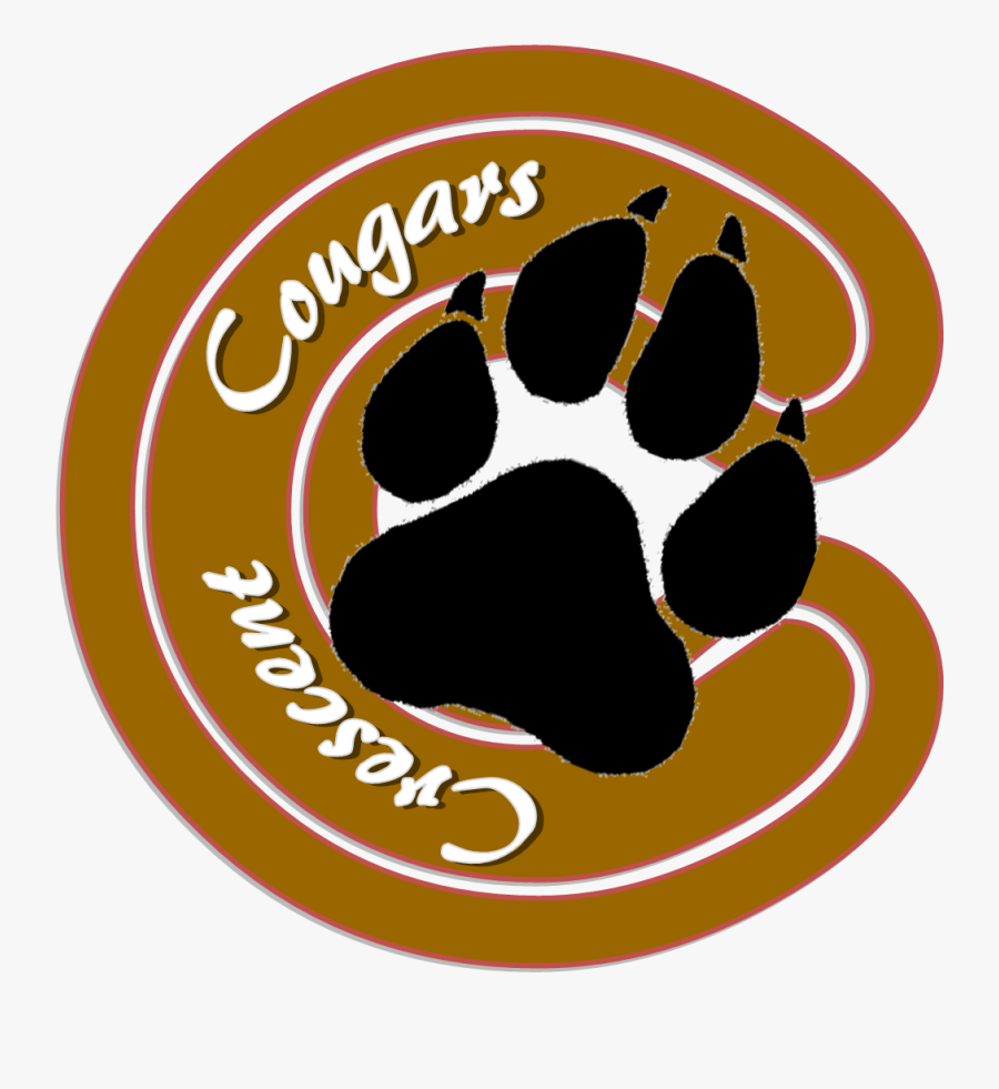 Crescentcougars, Transparent Clipart