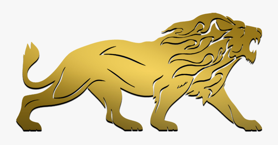 Logo - Gold Lion Logo Vector, Transparent Clipart