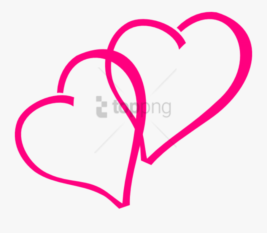 Free Png Download Pink Hearts Png Images Background - Pink Hearts Transparent Background, Transparent Clipart
