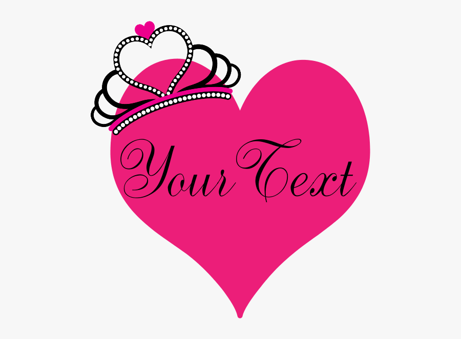 Pink Heart With Crown Clipart , Png Download - Cafepress, Transparent Clipart